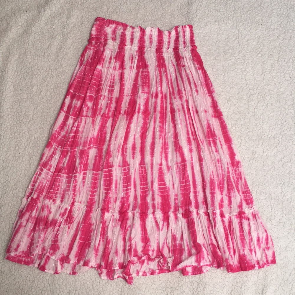 Flowy tie dye skirt!